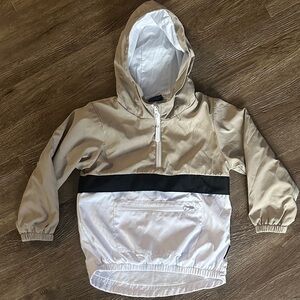 Little Bipsy Cream and White Hooded Jacket